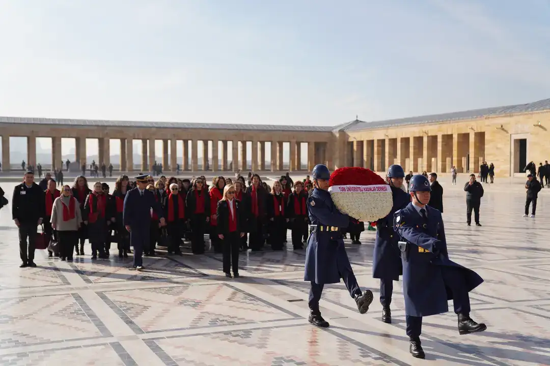 TÜKD 76. Yıl Dönümünde ATA’nın Huzurunda 2